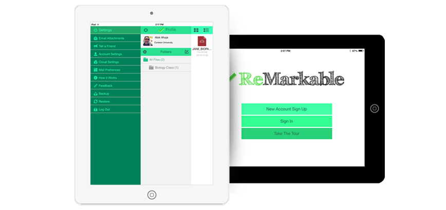 ReMarkable Application